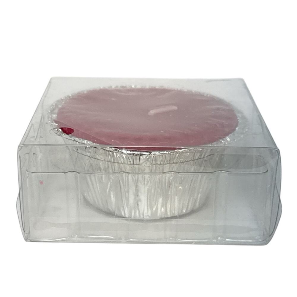 Honey Apple Scented Candle in Foil Tin Cup Red Single Wick 3oz Target NEW